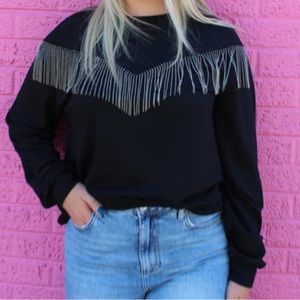 Rhinestone Cowgirl Sweater